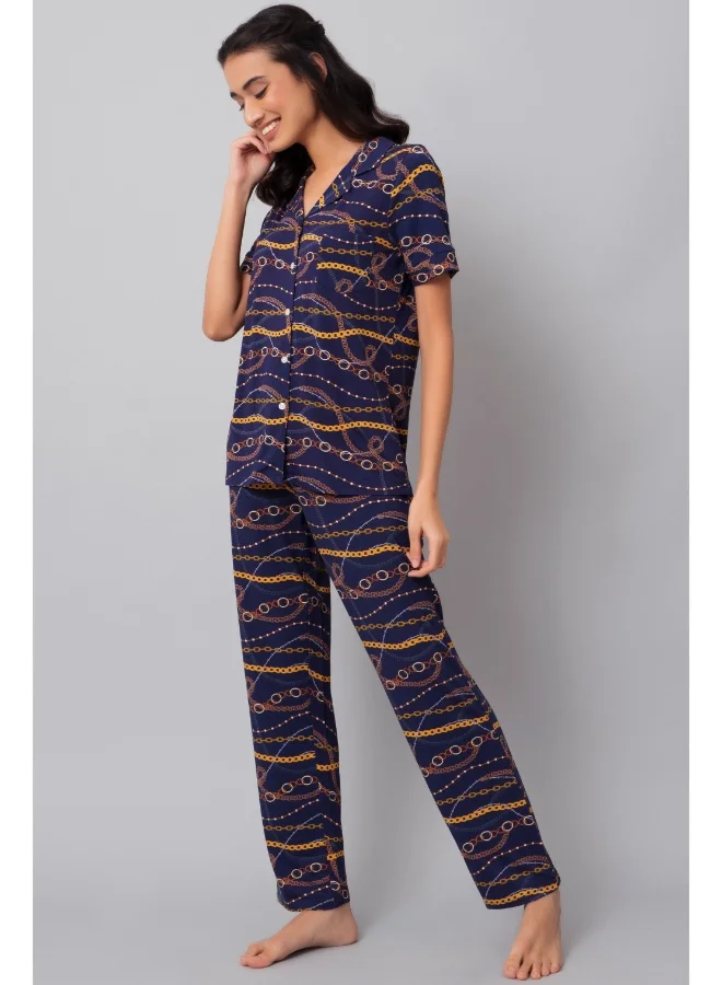 NeceSera Linked Chains Pajama Set