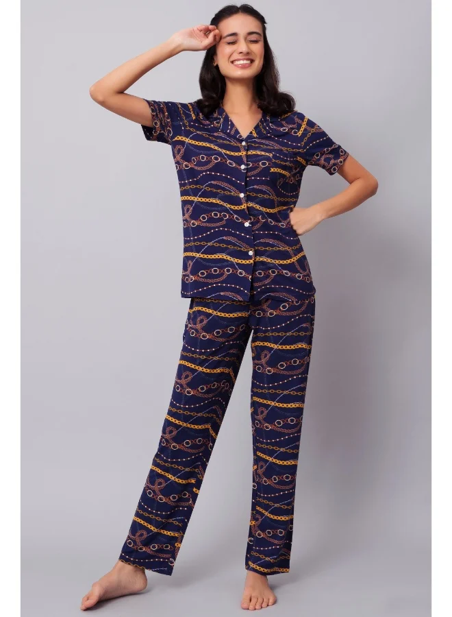 NeceSera Linked Chains Pajama Set