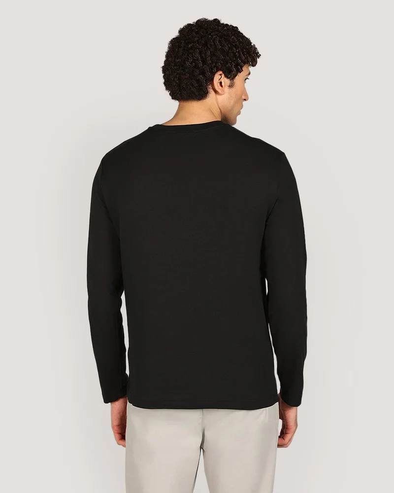 GANT  Regular Tonal Shield Long Sleeve T-Shirt for Men | Best Price UAE