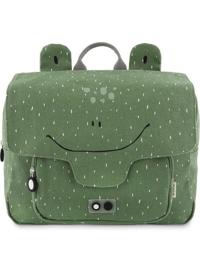 Trixie Satchel Mr. Frog - Cute and Practical Kids Backpack - Image 1