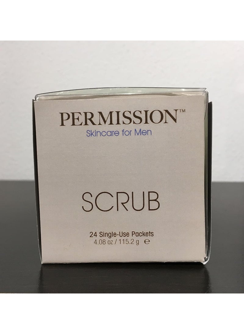 Permission Facial Scrub  24 SingleUse Packets  408oz 