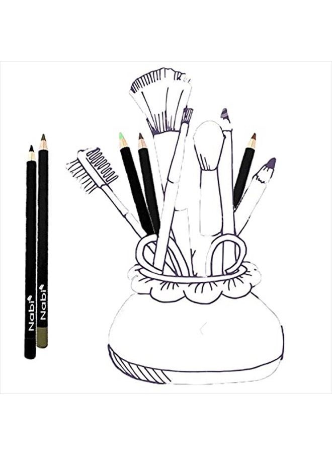 Nabi Cosmetics 24 pcs Nabi Eyeliner and Eyebrow pencils  - Image 3