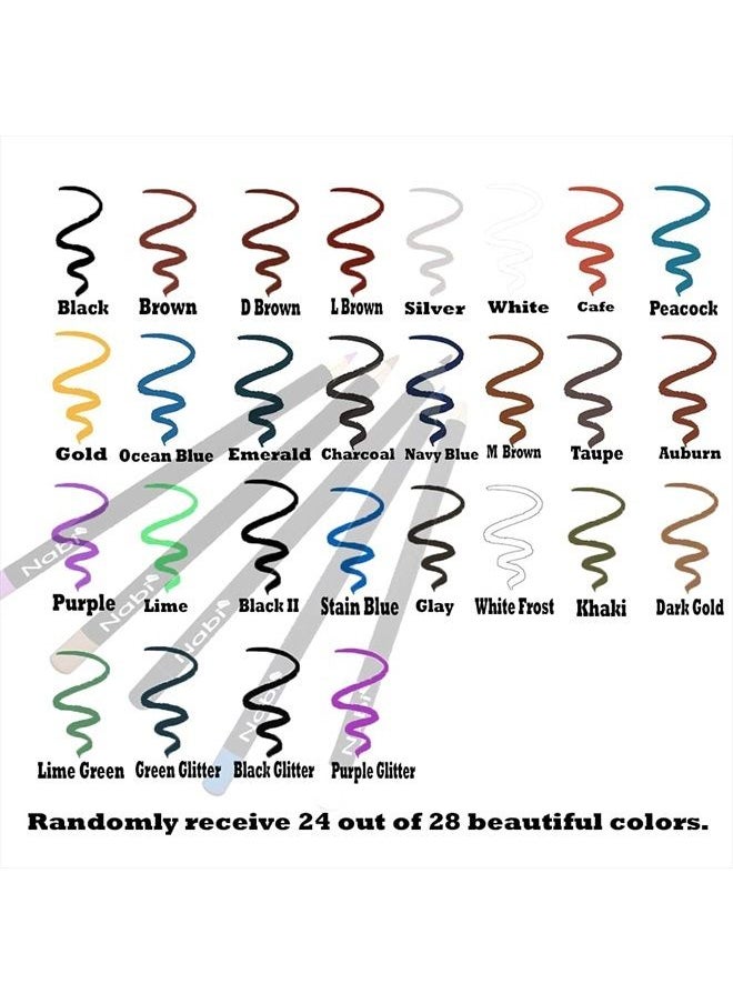 Nabi Cosmetics 24 pcs Nabi Eyeliner and Eyebrow pencils  - Image 4