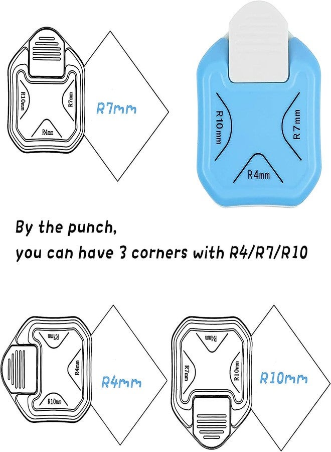 Prescent 3 in 1 Corner Rounder Cutter for Paper Craft, Laminate, Photo Cutter, Card Making and Scrapbooking - Image 3