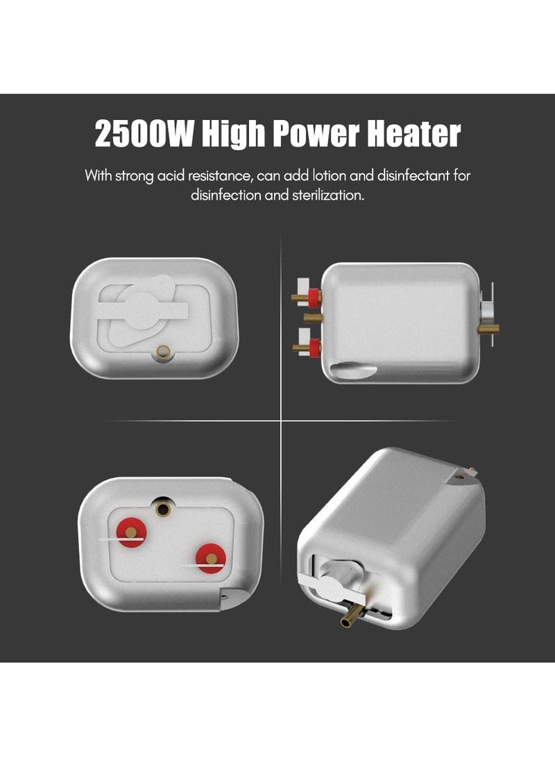 DubaiGallery Handheld Steamshot Cleaner with Smart Touch Screen,High Pressure Steamer for Cleaning,1200ML Water Tank, Steam Cleaner for Home, Car, Shower, Kitchen, Bathroom, Grout, and Tile - Image 4