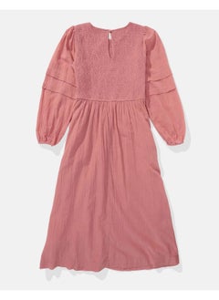 American Eagle AE Smocked Midi Dress  - Image 4