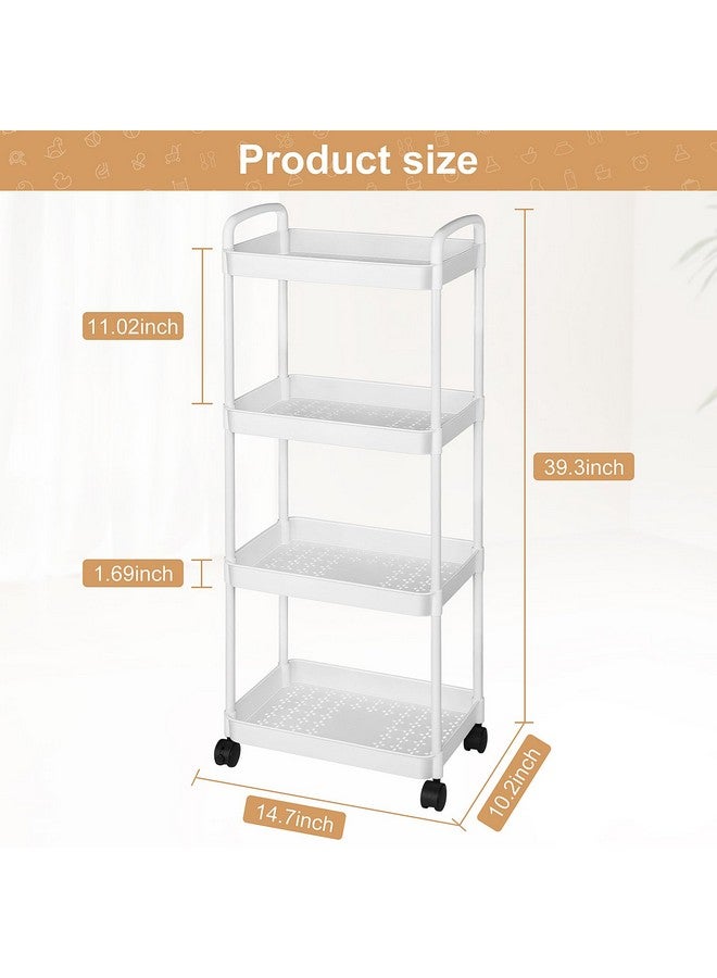 Barydat منظم حفاضات الأطفال باري دات، عربة حفاضات بلاستيكية متحركة، أساسيات تخزين حفاضات الأطفال، مستلزمات حضانة حديثي الولادة لطاولات التغيير، سرير الأطفال، المناديل - Image 2
