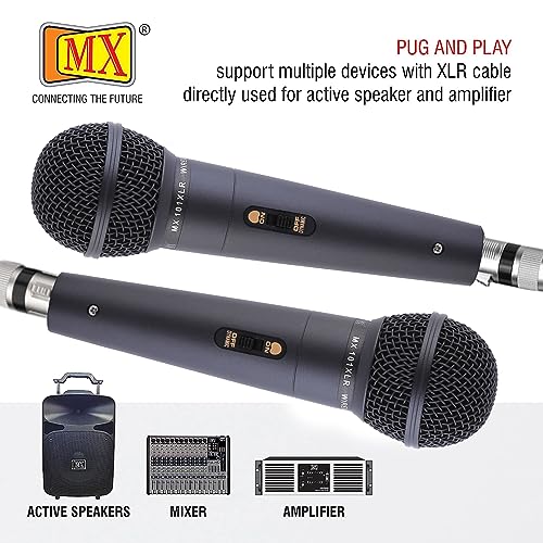 MX Dynamic Unidirectional Microphone for Deal for Spoken-World Presentations Karaoke Performances Multimedia Instrument Use Home Or Portable Recording/Karaoke Systems - Image 4