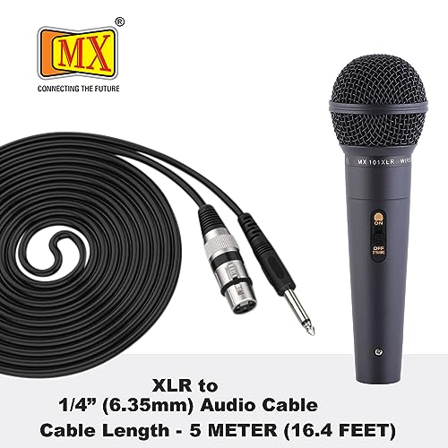 MX Dynamic Unidirectional Microphone for Deal for Spoken-World Presentations Karaoke Performances Multimedia Instrument Use Home Or Portable Recording/Karaoke Systems - Image 2