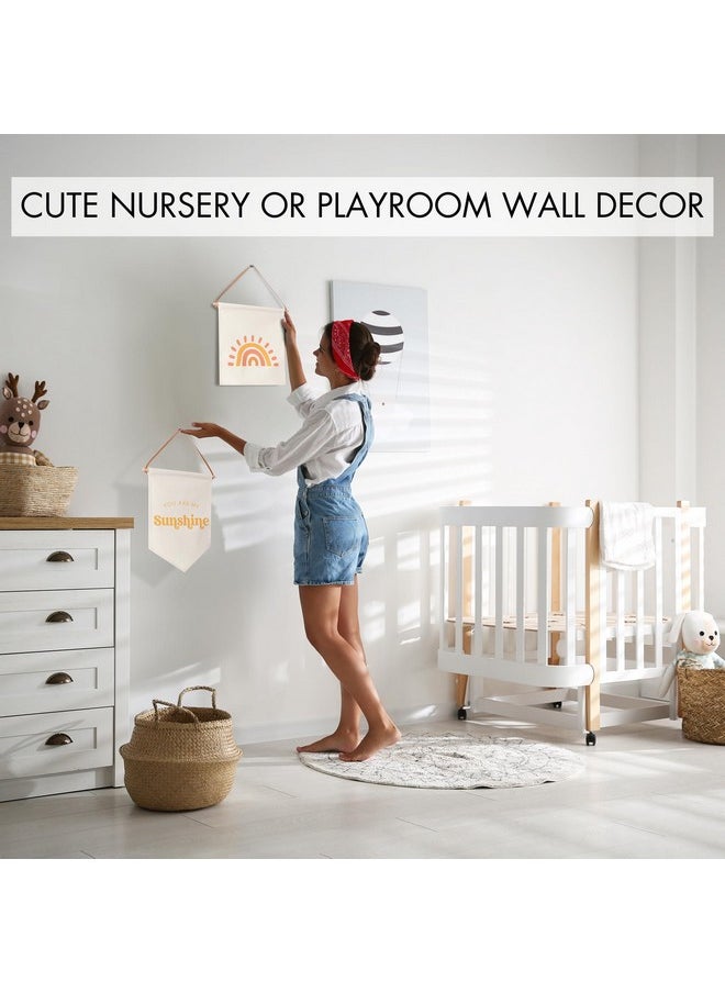 Beautiful Nursery Wall Decor Signs - Set Of 2 Cute Designs That Are Perfect For Your Toddlers Or Kids Playroom - Quality Canvas Banner Completes Every Boys & Girls Room Decoration - pzsku/ZD141CC7B7928EB7AC463Z/45/_/1733728846/92c5ac4a-d702-4942-993b-f3f49e5e9aa0