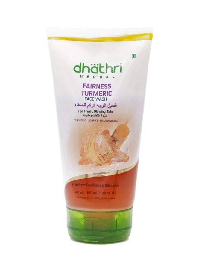 dhathri - Fairness Turmeric Face Wash -150 ml - Image 1