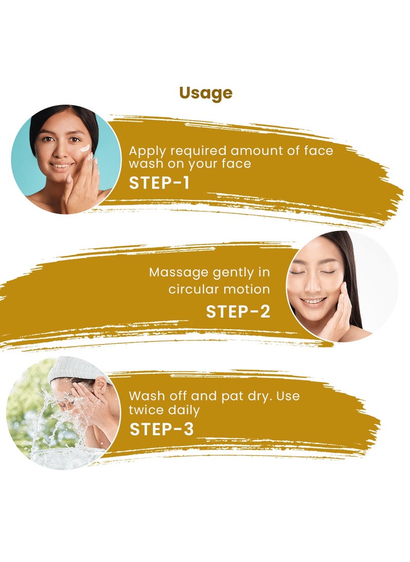 dhathri - Fairness Turmeric Face Wash -150 ml - Image 1
