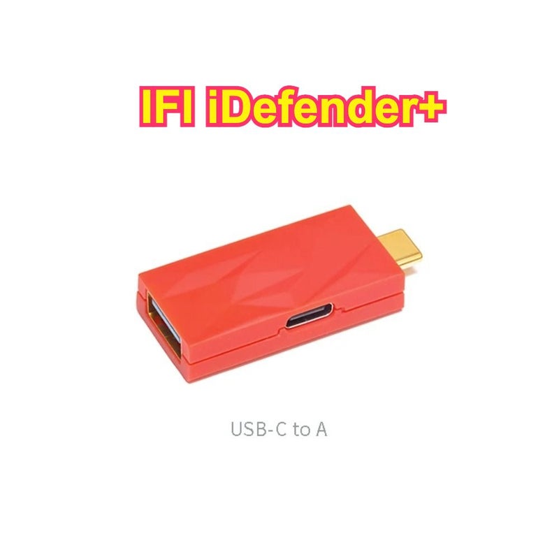 iFi iDefender+ High-Speed Data Transfer USB Power Connector, Type-C to Usb-a - Image 1