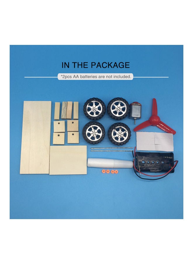 NIBEMINENT 3D Wood Car Building Kit 20.00x5.00x10.00cm - Image 2