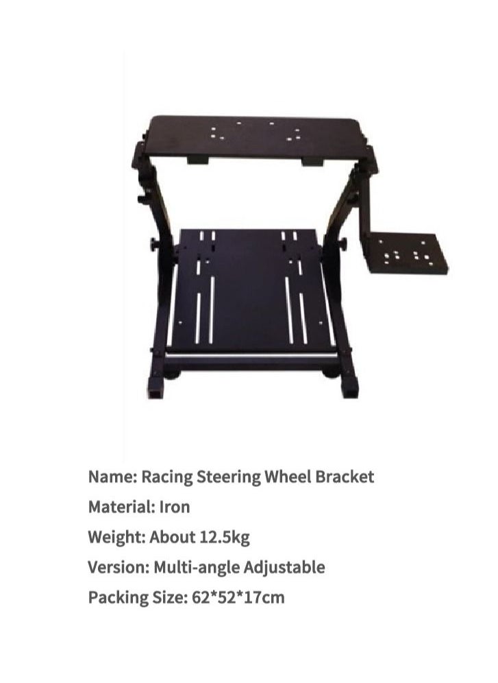 Flash Hawk - Adjustable Racing Steering Wheel Stand Fit for Logitech G920 G25 G27 G29 Gaming Steering Wheel - Image 1