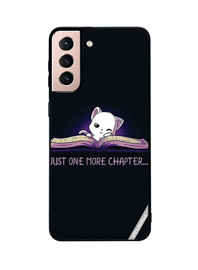 VR CREATIVE Protective Case Cover For Samsung Galaxy S21 Plus 5G Just One Chapter More Design Multicolour - Image 1