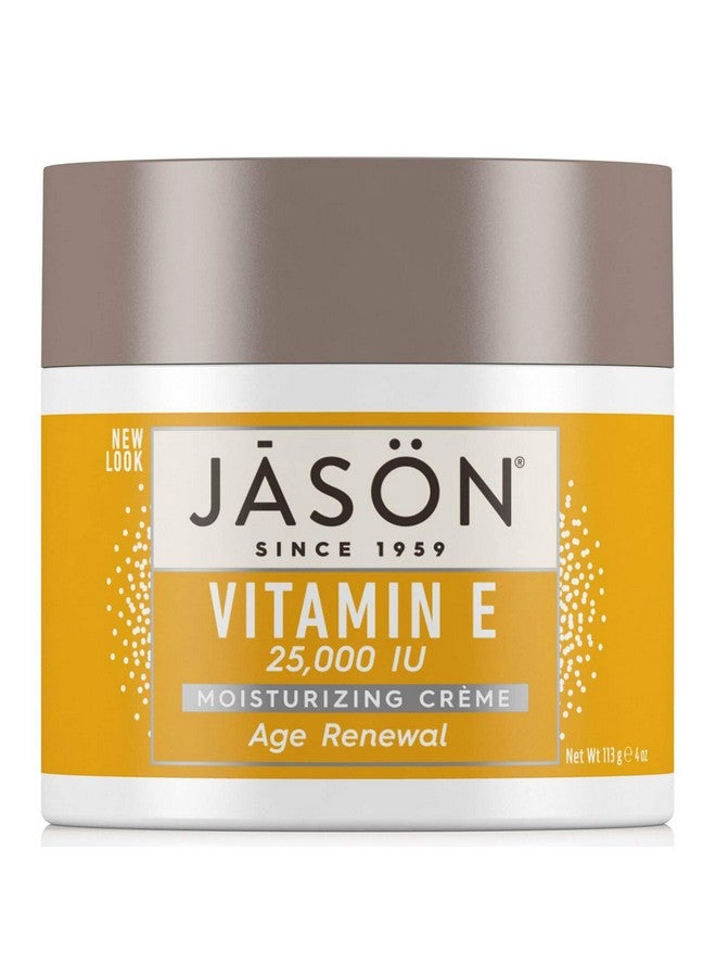 Jason Ason Age Renewal Vitamin E 25 000 Iu Moisturizing Crème 4 Ounce Container (Pack Of 2) - Image 1