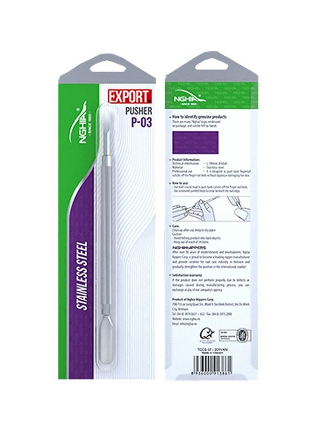 NGHIA Professional Stainless Steel Pusher P03 (Previous S506) - Image 5