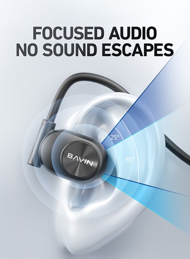 Bavin FreePods 4 TWS True Wireless Earbuds, Bluetooth 5.3 Headphones Touch Control 8h Playtime, IPX5 Waterproof Hi-Fi Stereo Sound Noise Reduction Sport In-Ear Headphones For iPhone, Android And More - Image 2