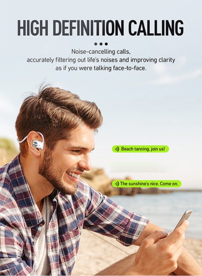 Bavin FreePods 4 TWS True Wireless Earbuds, Bluetooth 5.3 Headphones Touch Control 8h Playtime, IPX5 Waterproof Hi-Fi Stereo Sound Noise Reduction Sport In-Ear Headphones For iPhone, Android And More - Image 5