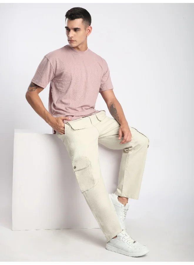 بيونغ بنطلون كارجو بجيوب Off White