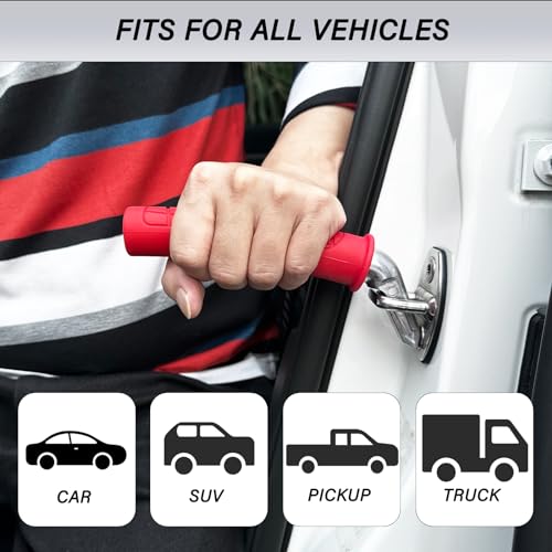 EILITWAY 2 Pack Car Handle Assist for Elderly - Vehicle Support Handle - Auto Grab Bar Cane Support Aid - For All Vehicles - Portable Assistive Device for Seniors, Handicapped - Best Gifts For Elderly - Image 4
