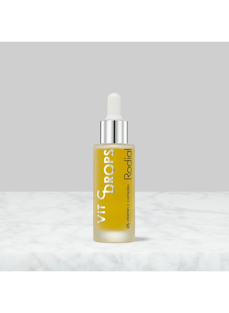 Rodial Vit C Drops 31ml – Maximum Brightening for Pigmented Skin, 6% Vitamin C Complex, Highly Concentrated Formula for Sun Damage Relief 31ml - Image 5
