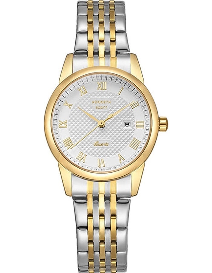 كينيث سكوت ساعة يد نسائية من الفولاذ المقاوم للصدأ تناظرية - -  مم - Image 1