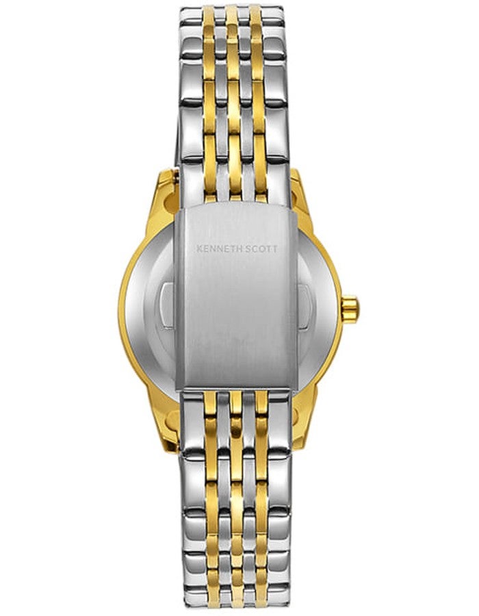 كينيث سكوت ساعة يد نسائية من الفولاذ المقاوم للصدأ تناظرية - -  مم - Image 3