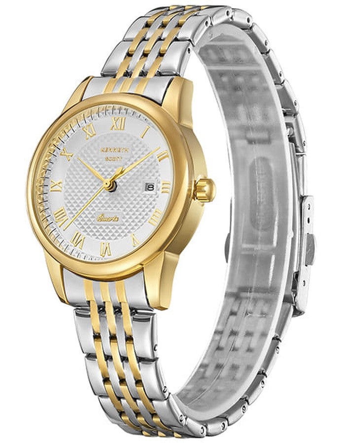 كينيث سكوت ساعة يد نسائية من الفولاذ المقاوم للصدأ تناظرية - -  مم - Image 2