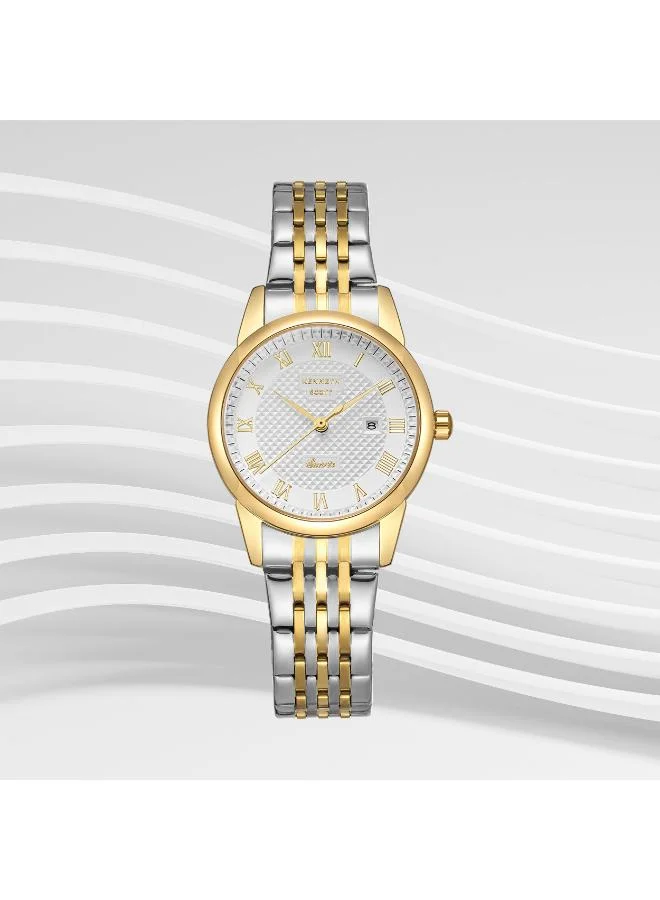Kenneth Scott  Women's Stainless Steel Analog Watch K23530-TBTW - 32x40 mm for Women | Best Price UAE