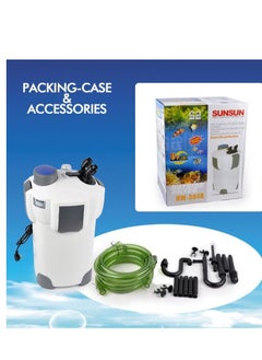 Sunsun Sunsun HW-303B فلتر علبة خارجي مع ضوء معقم بالأشعة فوق البنفسجية  - Image 3