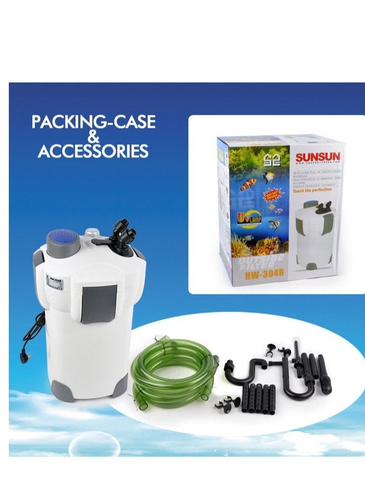 Sunsun HW-303B External Canister Filter with UV Sterilizer Light