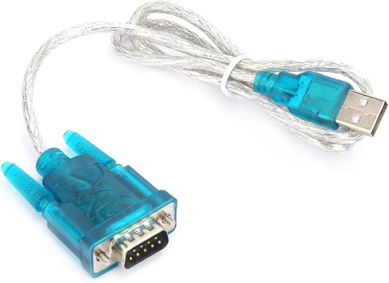 USB to RS232 Serial Adapter 9 Pin Cable 2Pcs Wide OS Support Anti Interference - Image 5