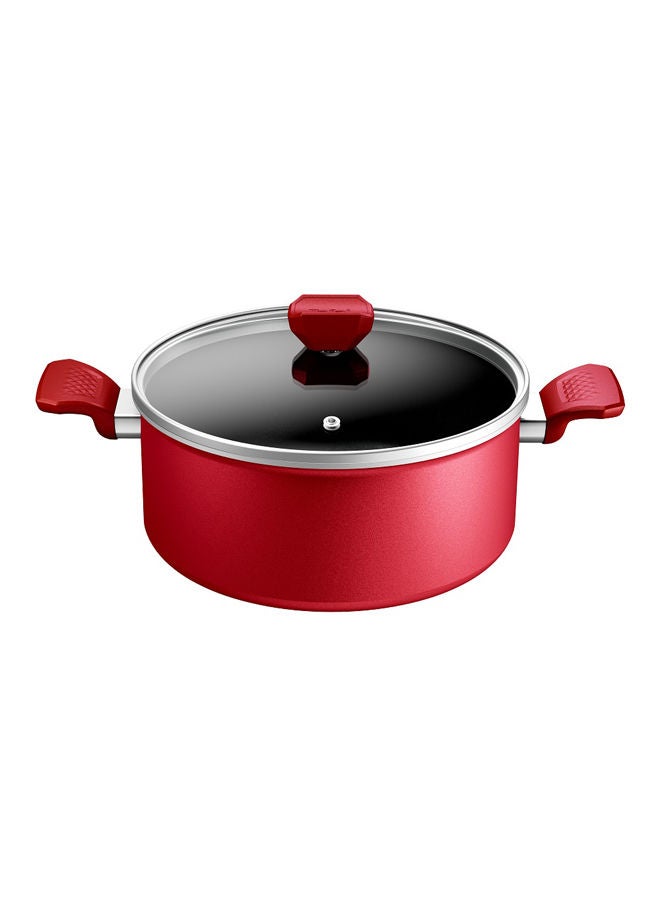 Tefal Expert Stewpot With Glass Lid Red - Image 1