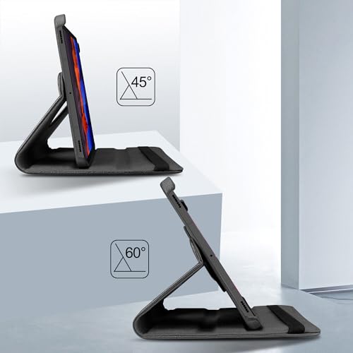 TGK Rotating Cover for Samsung Galaxy Tab S7 11 inch SM-T870 SM-T875 Black 360 Degree Leather Flip Case - Image 5