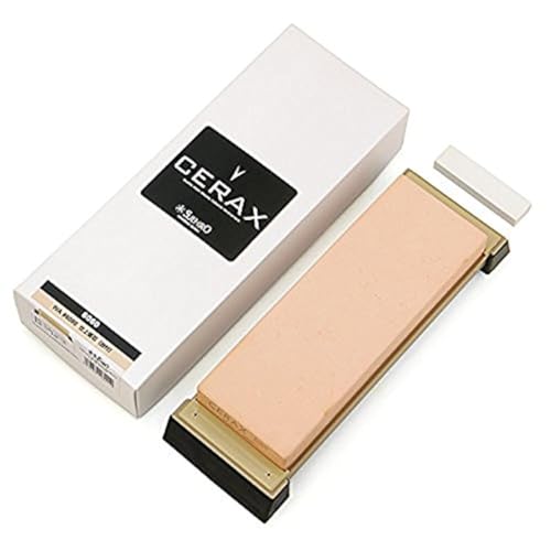 Suehiro CERAX soaking whetstone: Honing #6000, CERAX 6060: Ceramic sharpening stone, 8.07 x 2.87 x 0.9" - Image 1