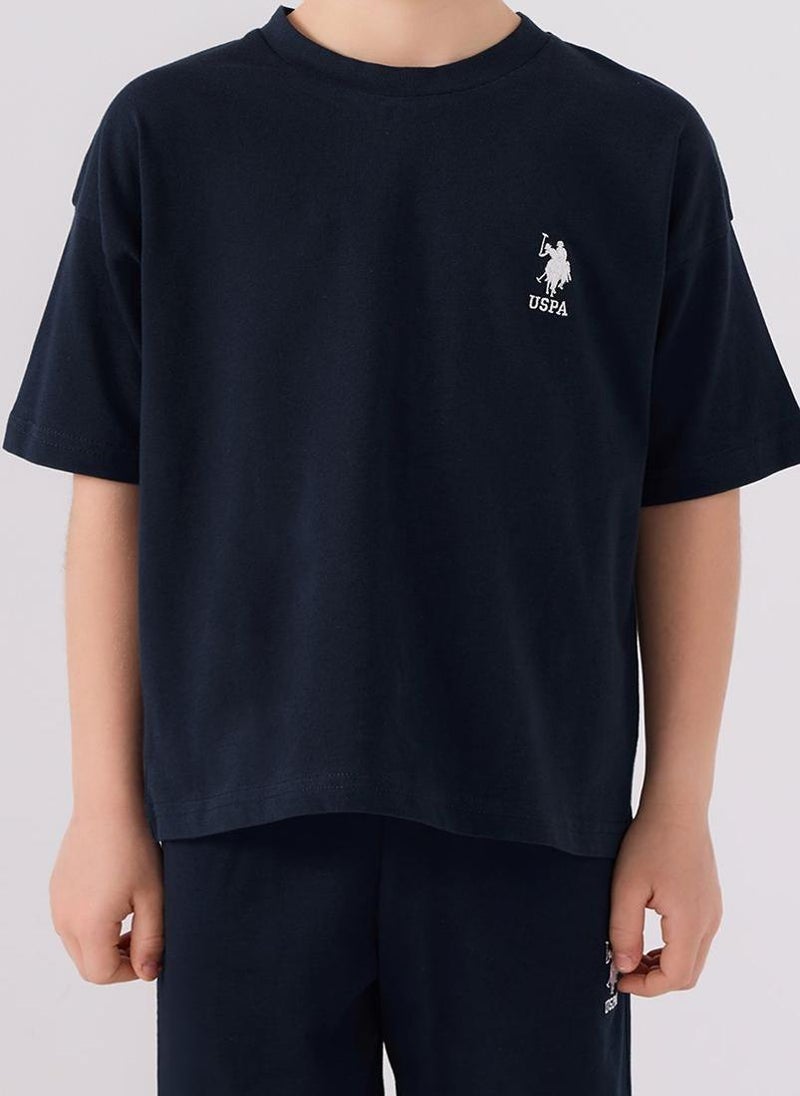 U.S. Polo Assn. U.S. Polo Assn. Boys Black Bermuda Set  - Image 4