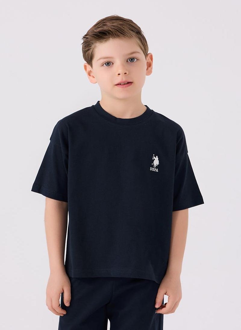 U.S. Polo Assn. U.S. Polo Assn. Boys Black Bermuda Set  - Image 2
