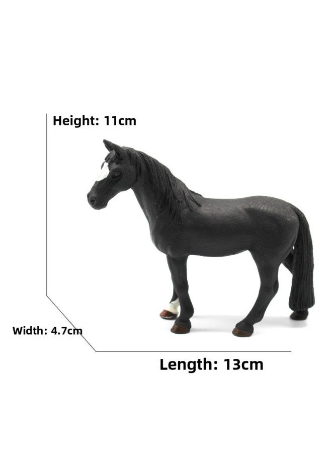 Animal Model Special For Teaching And Education Animal Model Kangaroo Elephant Lion Tiger Deer Ostrich Wolf-Color:4119 Tennessee Walker Horse (123g)  - Image 1