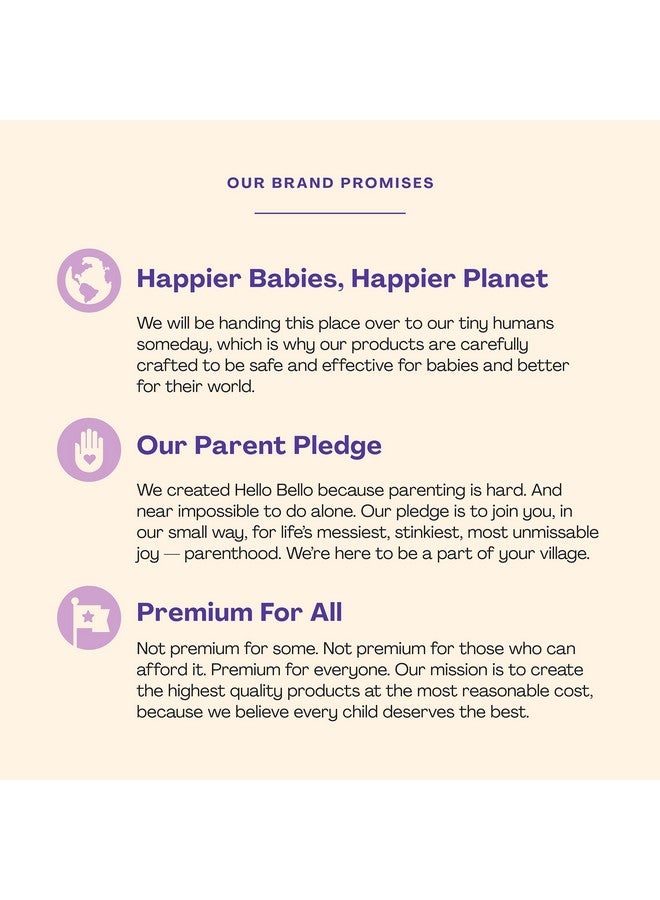 Hello Bello Nighttime Bubble Bath, Gentle Hypoallergenic Formula for Babies and Kids, Vegan and Cruelty-Free, Sleep Sweet Scented, 10 fl oz - Image 4