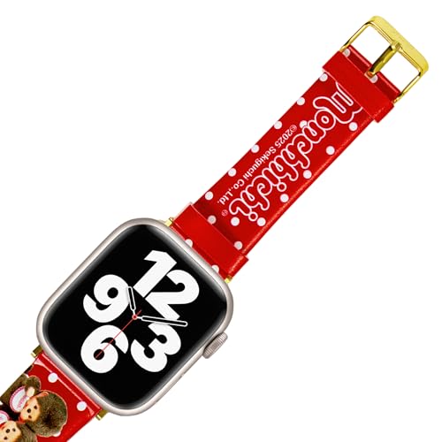 Sonix x Monchhichi Jelly Apple Watch Band | Compatible with ﻿Apple Watch 41mm / 40mm / 38mm | Monchhichi Red - Image 2