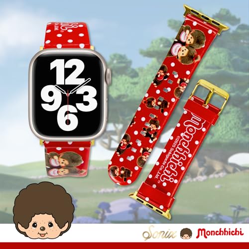 Sonix x Monchhichi Jelly Apple Watch Band | Compatible with ﻿Apple Watch 41mm / 40mm / 38mm | Monchhichi Red - Image 4