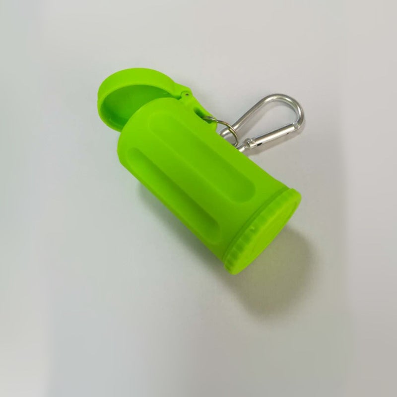 Portable Colorful Mini Ashtray Plastic With Keychain Outdoor Portable Cigarette Holder Cigarette Case - Image 3