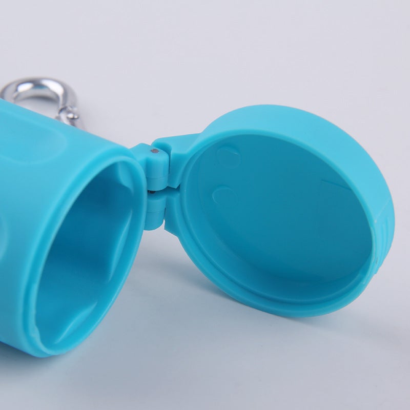 Portable Colorful Mini Ashtray Plastic With Keychain Outdoor Portable Cigarette Holder Cigarette Case - Image 5