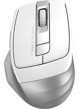 A4TECH A4 Tech FB35C White Bluetooth+2.4g Nano Optical 2400DPI Rechargeable Mouse 