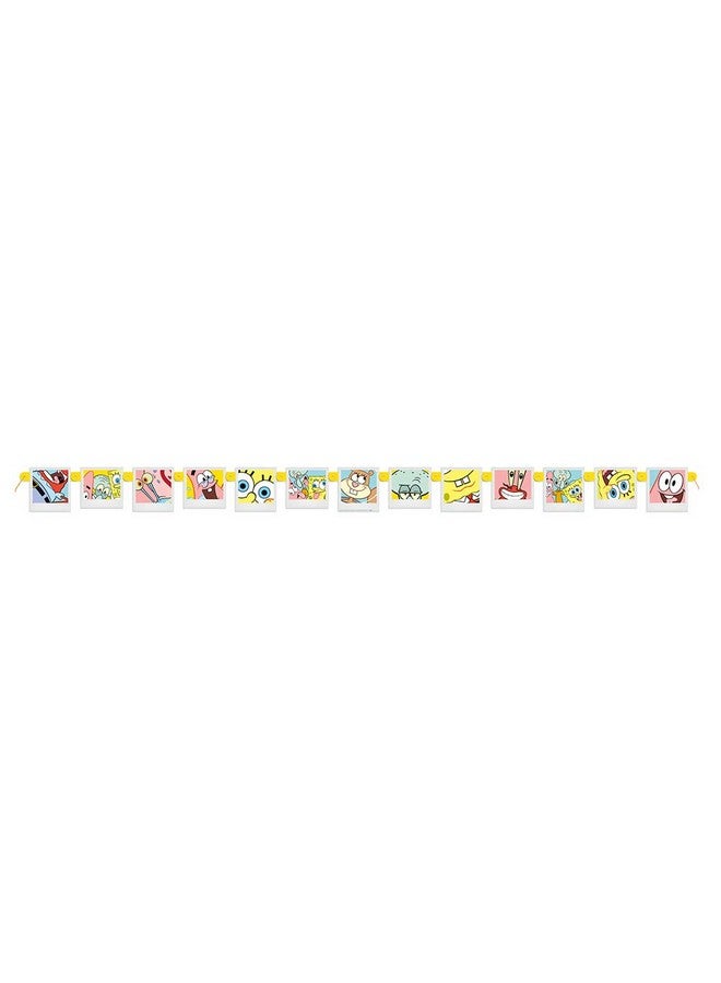 Unique Spongebob Squarepants Jointed Banner 6.25 Ft ; Multicolor ; 1 Pc - Image 2
