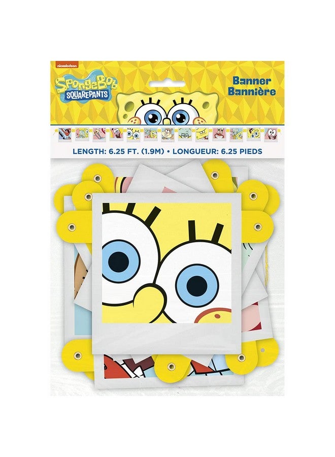 Unique Spongebob Squarepants Jointed Banner 6.25 Ft ; Multicolor ; 1 Pc - Image 3