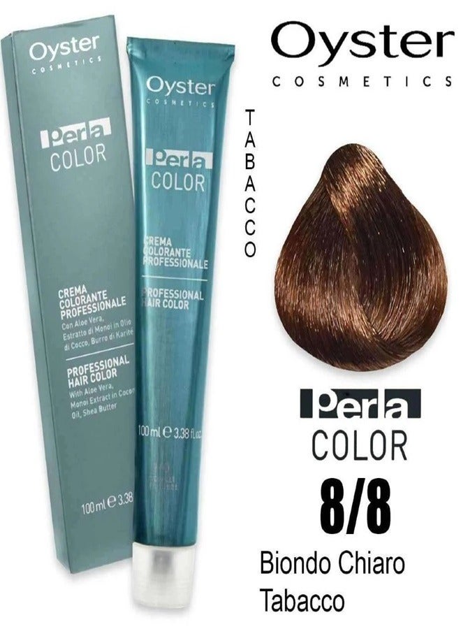 Hair dye 8.8 light chestnut blonde from Oyster100 ml