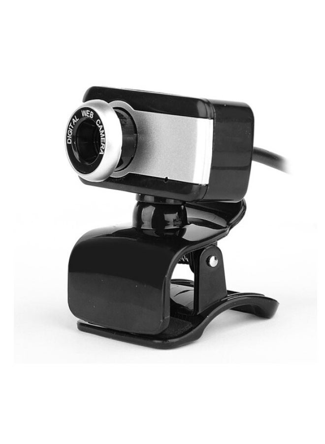 كاميرا كمبيوتر S100 USB HD 480p مصنعي كاميرا الويب - اللون: أسود - Image 5